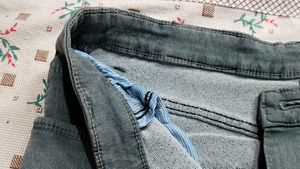 Wide Leg Denim Pants