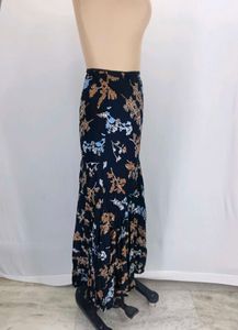 Flowy Floral Maxi Skirt