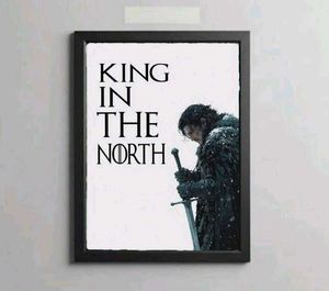 King in the North Framed Print