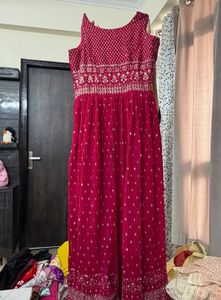 Stunning Pink Embellished Gown