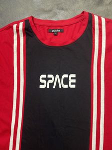 Zudio Space Red T-shirt