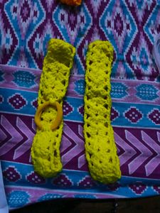Handmade Crochet Headbands - Set of 5