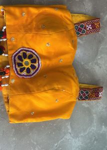 Navaratri orange crop top🧡🧡🧡