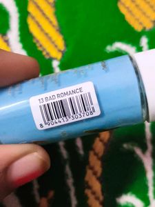 Beautiful Blue Nail Polish bad romance