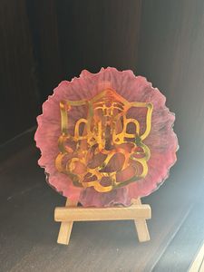 Ganesha With stand Pink