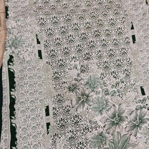 Elegant Floral Print Kurta with Palazzo Pants