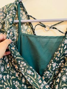 Chic Floral Print Midi Dress