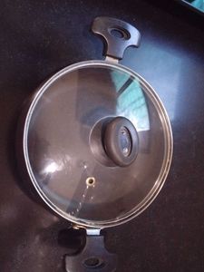 Used Cooking Pot with Lid