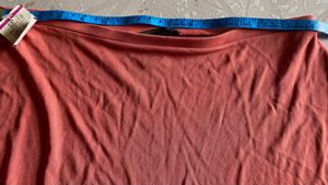 New Banana Republic Coral Ruffle Hem Skirt-Size-S