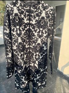 Plus Size Woollen Dress.