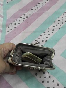 small souvenir coin purse from Switzerland
