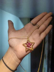 Y2K Star Pendant Necklace