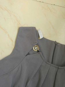 Elegant Grey Dress