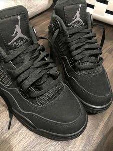 🐈BLACK CAT JORDAN RETRO 4 Shoes