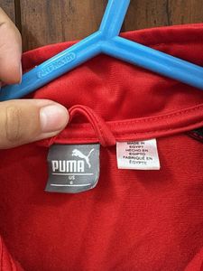 Puma Red Black White Track Jacket