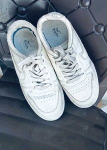 White Nike Air Force 1 Sneakers