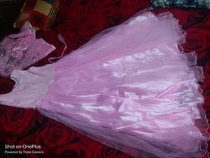 Beautiful Long Frock With Shrug For Women
