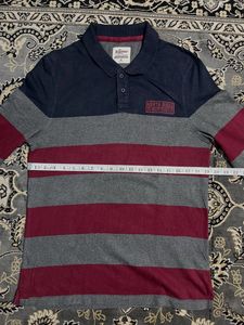 Roadster Striped Long Sleeve Polo Shirt