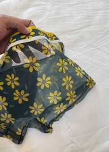 Men's Sheer Floral Boxer Briefs
