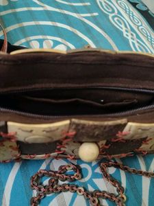 Unique Handmade Coconut Shell Clutch