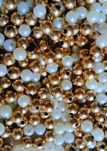 Gold & Pearl Beads for Jewelry Making