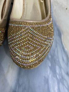 Sparkling Crystal Embellished Heels
