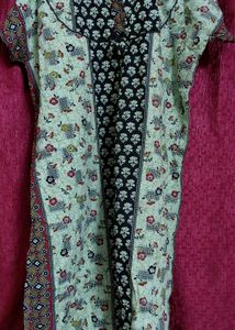Floral Print Cotton Nighty