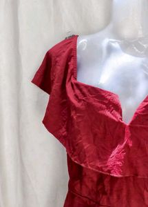 red wine mafia type bodycon