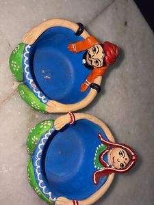 Handmade Terracotta tea light holder