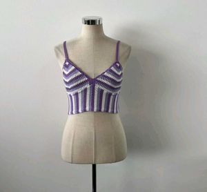 H&amp;M Crocheted top