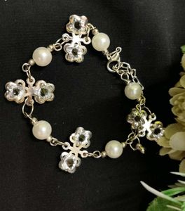 Elegant Pearl &amp; Crystal Jewelry Set