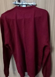 Burgundy Cardigan Sweater