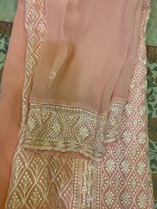 Elegant Pink Embroidered Kurta