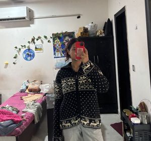 Cozy Fair Isle Zip-Up Sweater