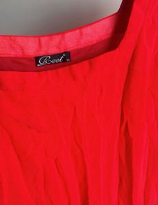 Stunning Red Ethnic Gown with cape