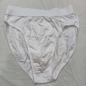 💙 Men's White Cotton Briefs