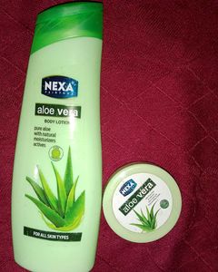 Nexa Aloe Vera Body Lotion & Cream Set