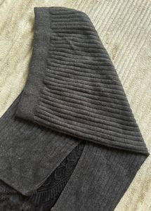 Elegant Black Lace Midi Skirt