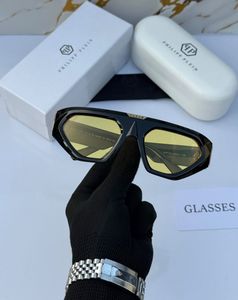 Philipp Plein Black Sunglasses