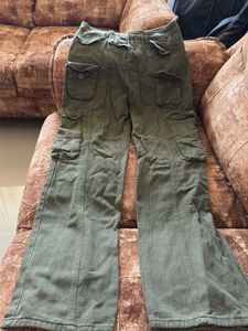 Olive Green Cargo Pants