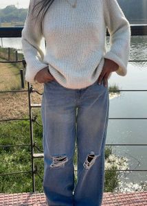 Cozy White Sweater