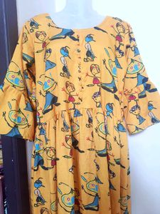 Discount Applicable - Fusion Mustard Dress