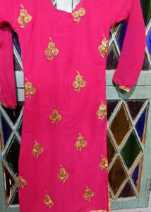grand work Kurta Set