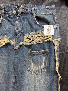 Zara funky inside out Pants limited edition
