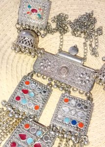 Afgani Earings And Necklace Set