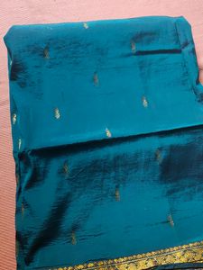 Rama Green Color Saree