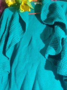 Sea Green Top