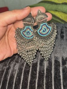 Boho Indian Jhumka Earrings