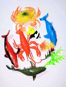 Toy Sea Creatures Set