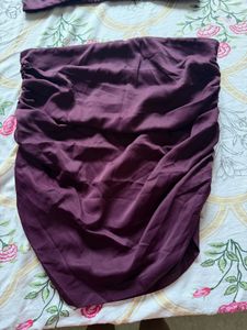 Stylish Crop Top and Mini Skirt Set